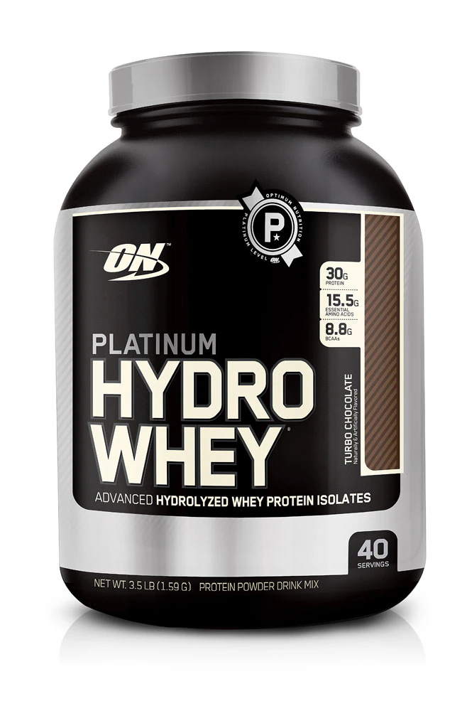 Optimum Nutrition Platinum Hydrowhey For Muscle Support and Recovery Turbo Chocolate -- 40 Servings