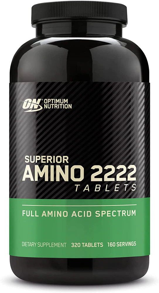 Optimum Nutrition Superior Amino 2222 Full Amino Acid Spectrum Tablets -- 320 Tablets