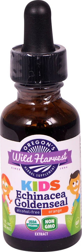 Oregon's Wild Harvest Children's Echinacea Goldenseal Organic Orange -- 1 fl oz