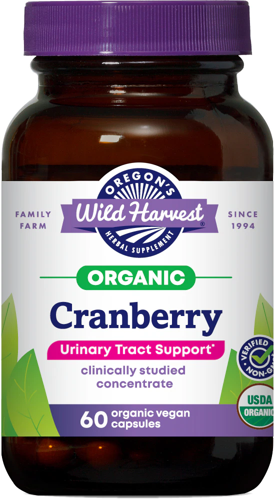 Oregon's Wild Harvest Cranberry -- 60 Vegan Capsules