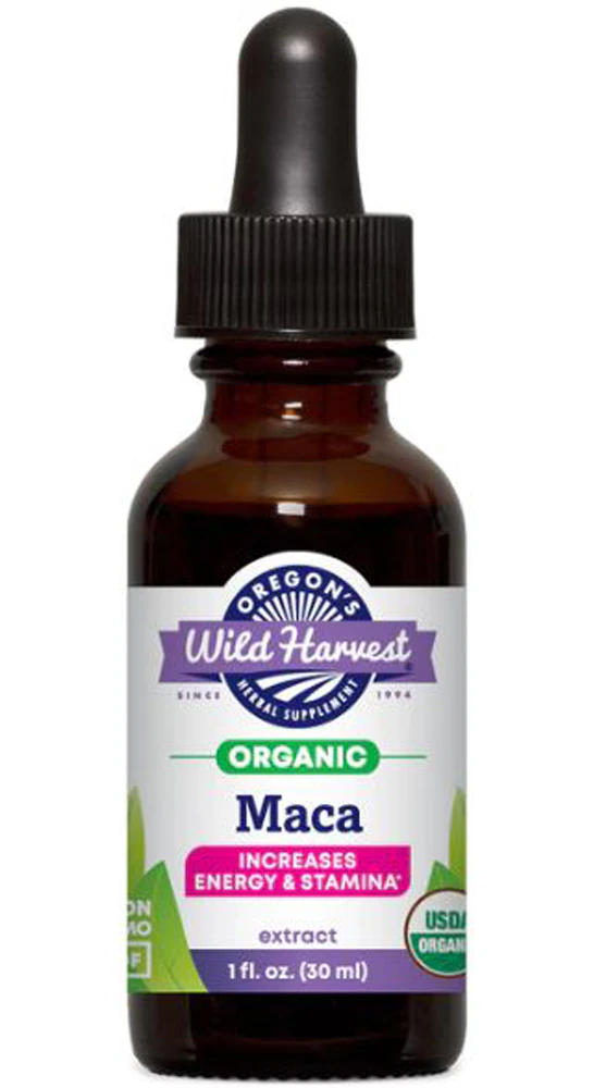 Oregon's Wild Harvest Organic Maca Root -- 1 fl oz