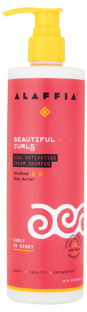 Alaffia Beautiful Curls Curl Activating Shampoo -- 12 fl oz
