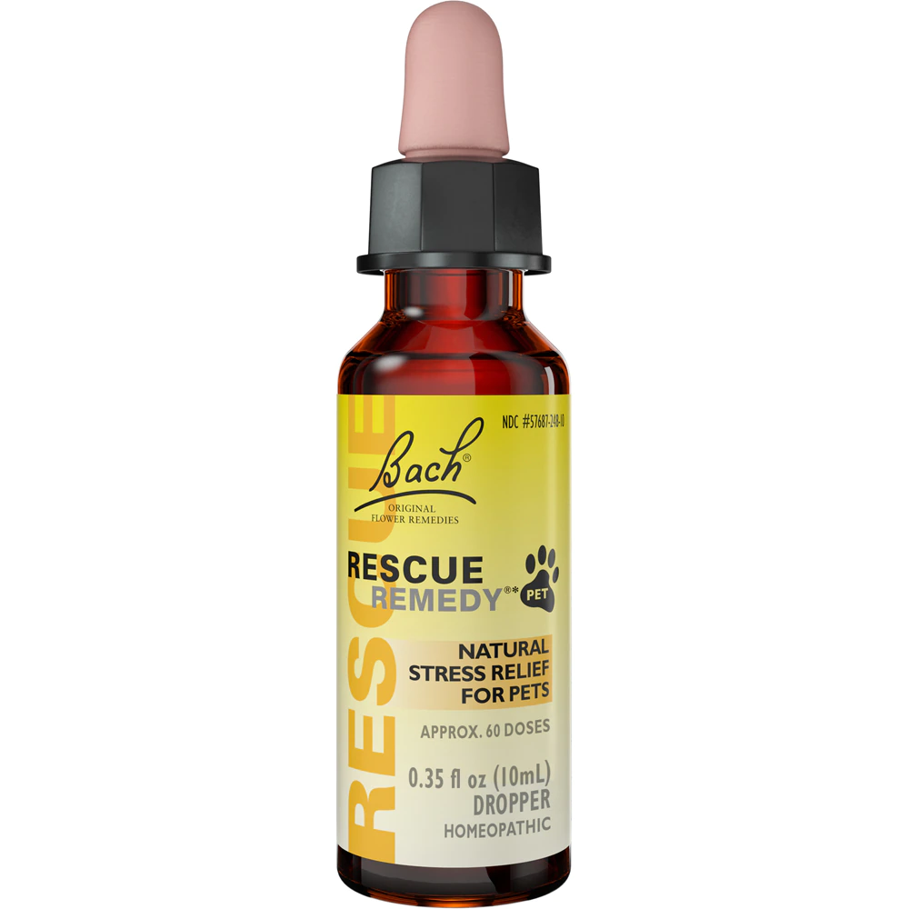 Bach Rescue Remedy Dropper Stress Relief For Pets -- 0.35 fl oz