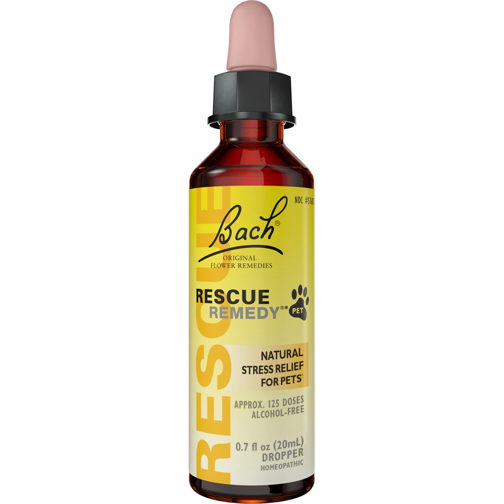 Bach Rescue Remedy Dropper Stress Relief For Pets -- 0.7 fl oz
