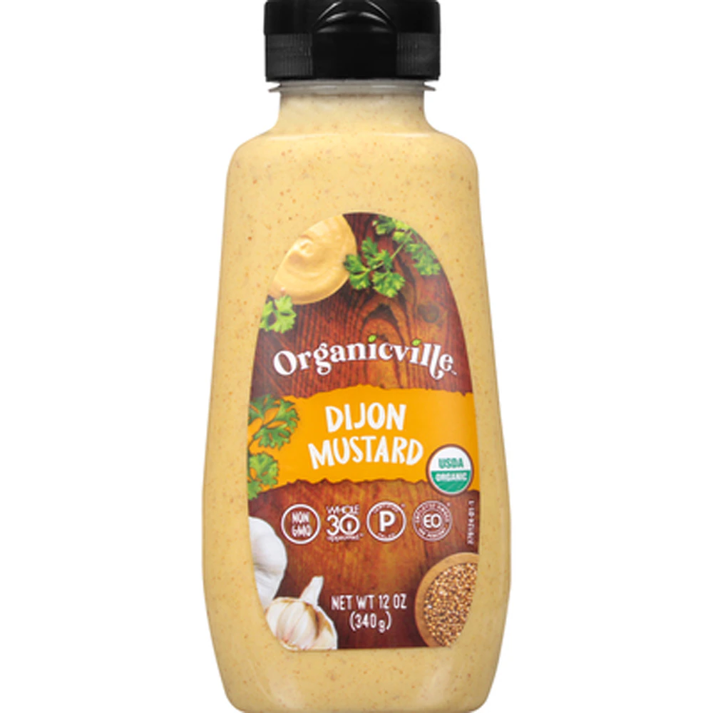 Organicville Mustard Organic Dijon -- 12 oz