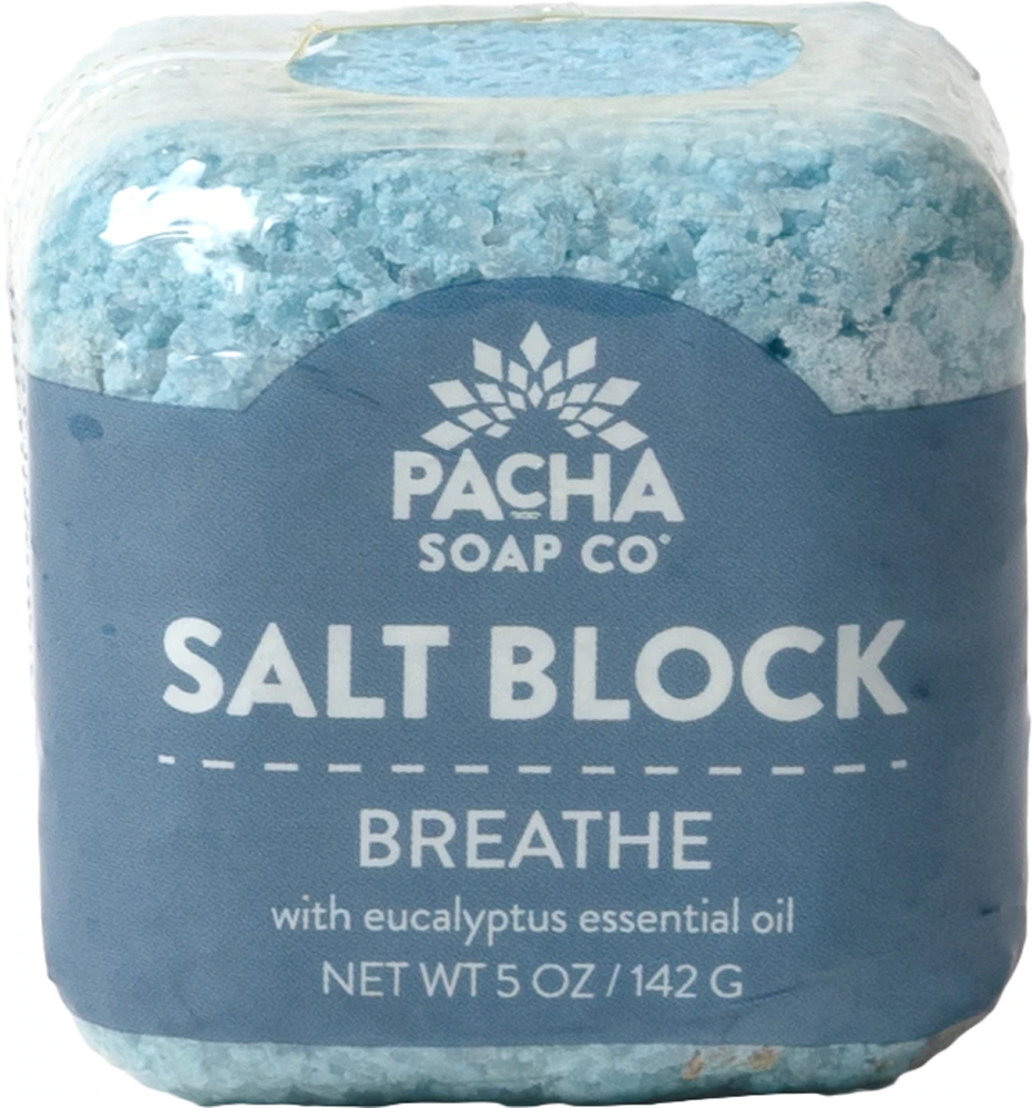 Pacha Soap Co Salt Block - Breathe -- 5 oz