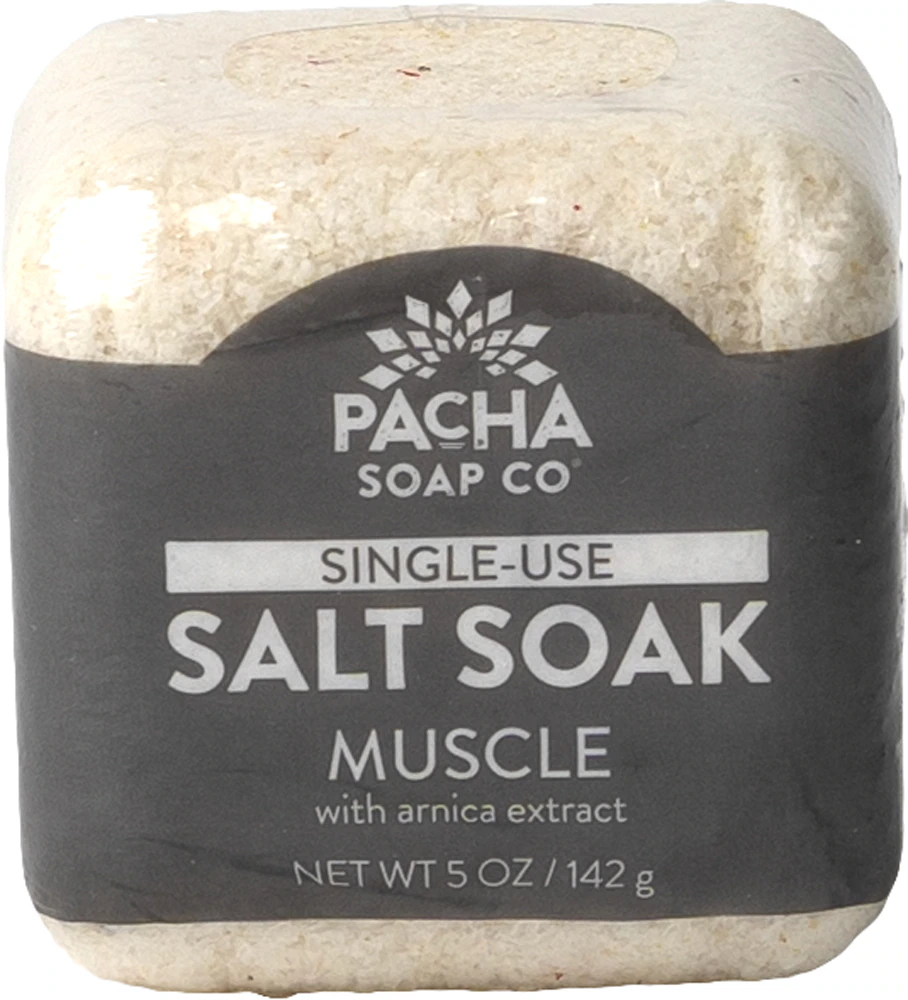 Pacha Soap Co Salt Block - Muscle -- 5 oz