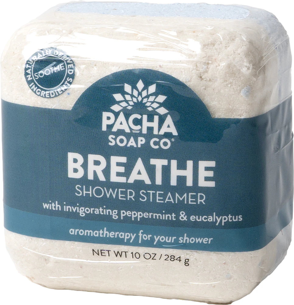 Pacha Soap Co Shower Steamer Breathe -- 10 oz