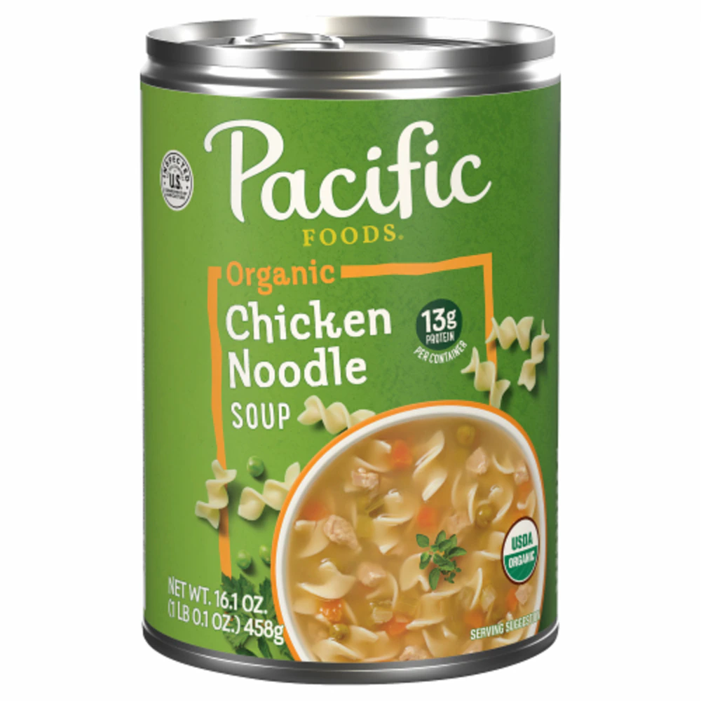 Pacific Foods Organic Soup Chicken Noodle -- 16.1 oz