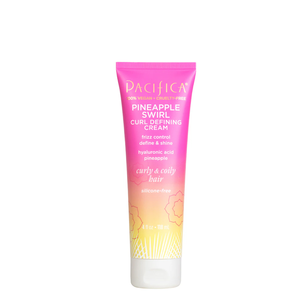 Pacifica Pineapple Swirl Curl Defining Cream -- 4 fl oz
