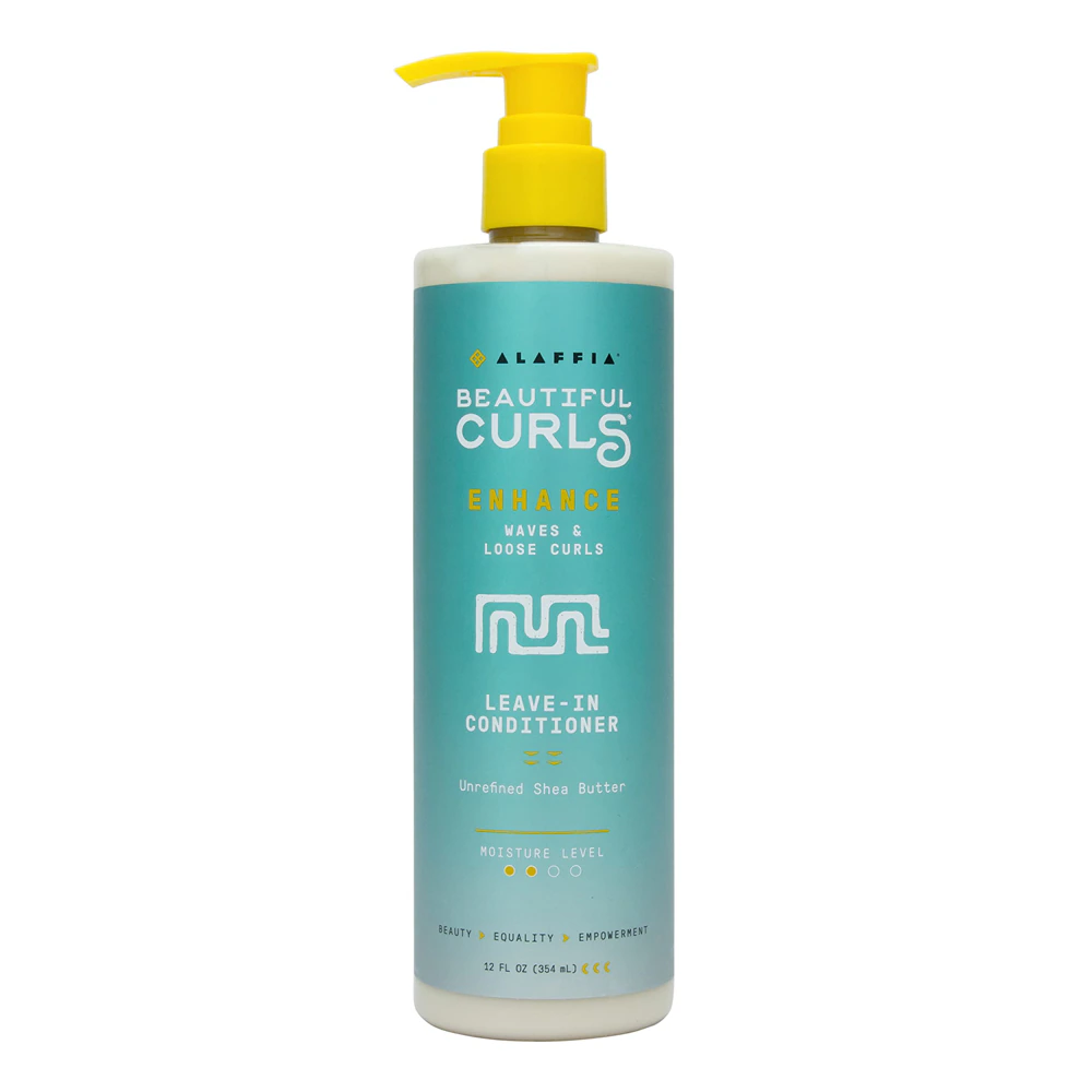 Alaffia Beautiful Curls - Curl Enhance Leave-In Conditioner -- 12 fl oz