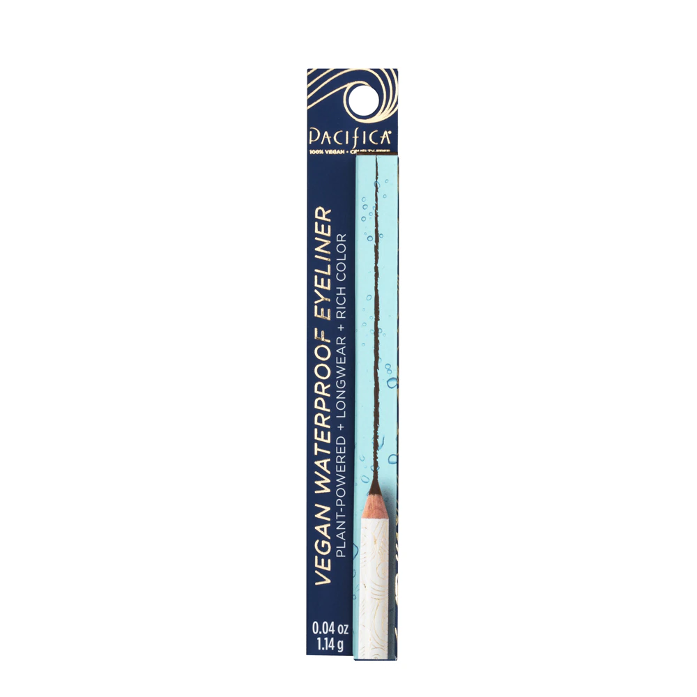 Pacifica Vegan Waterproof Eyeliner Fringe Brown -- 0.04 oz