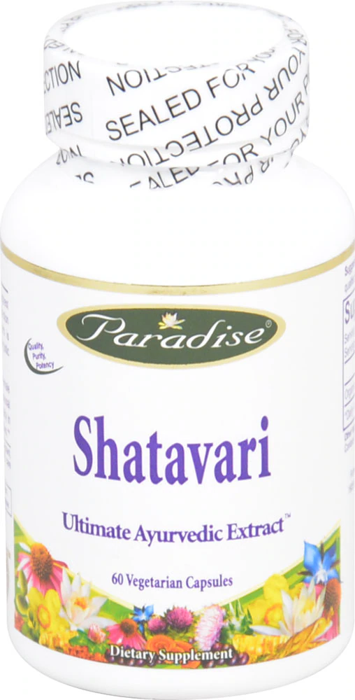 Paradise Herbs Shatavari -- 60 Vegetarian Capsules