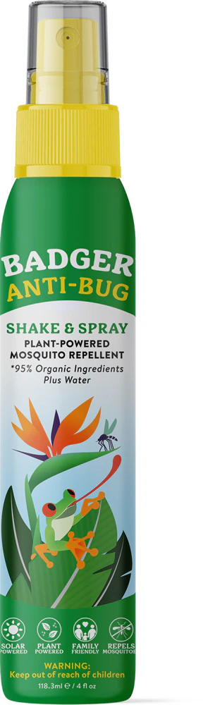 Badger Organic Anti-Bug Shake & Spray -- 4 fl oz