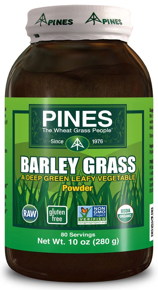 Pines International Organic Barley Grass Powder -- 10 oz