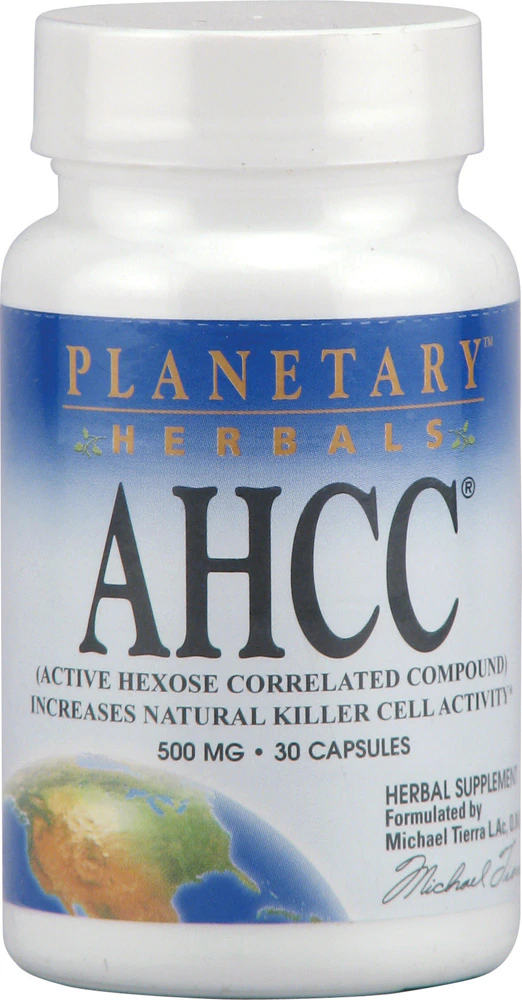 Planetary Herbals AHCC? -- 500 mg - 30 Capsules