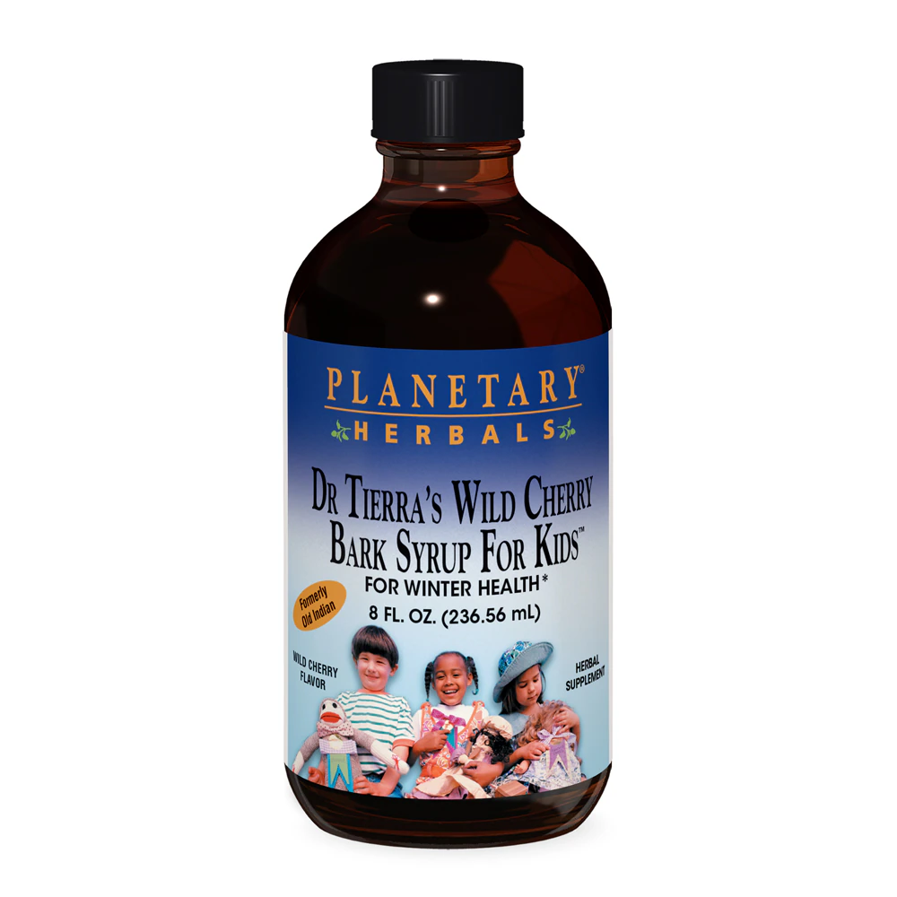 Planetary Herbals Dr. Tierra's Syrup for Kids? Wild Cherry -- 8 fl oz