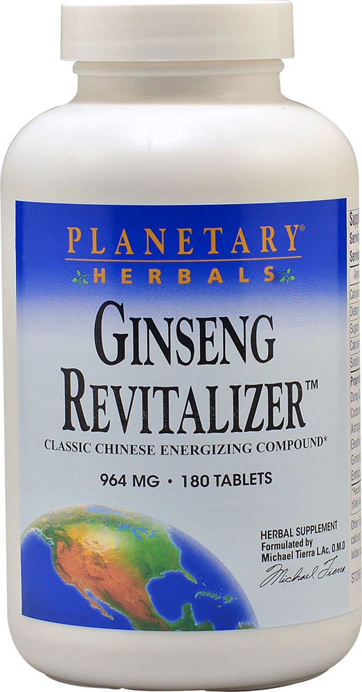 Planetary Herbals Ginseng Revitalizer? -- 964 mg - 180 Tablets
