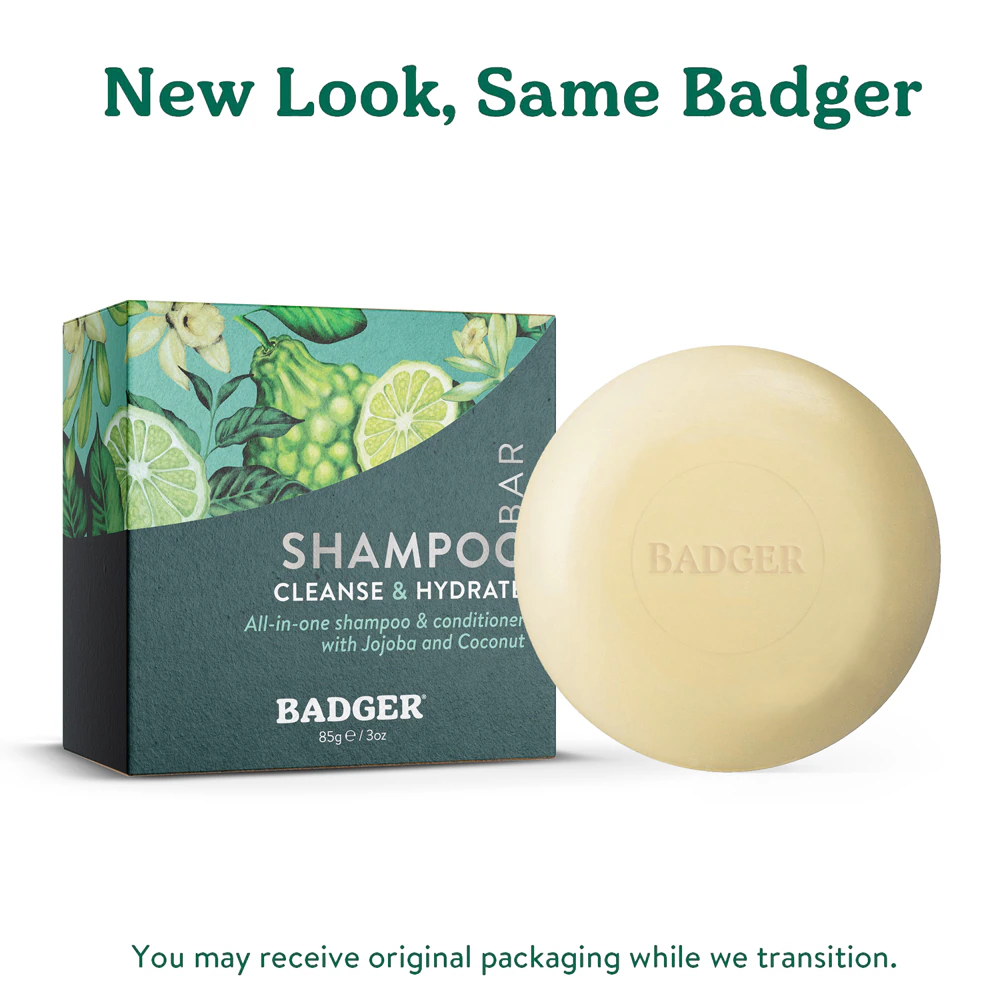 Badger Shampoo Bar -- 3 oz