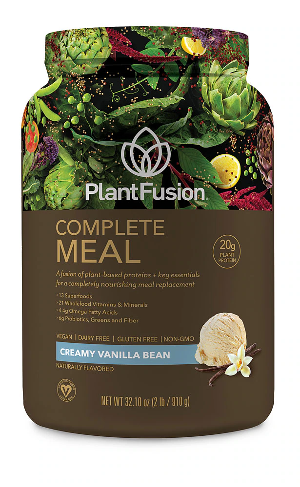 PlantFusion Complete Meal Shake Creamy Vanilla Bean -- 32.1 oz