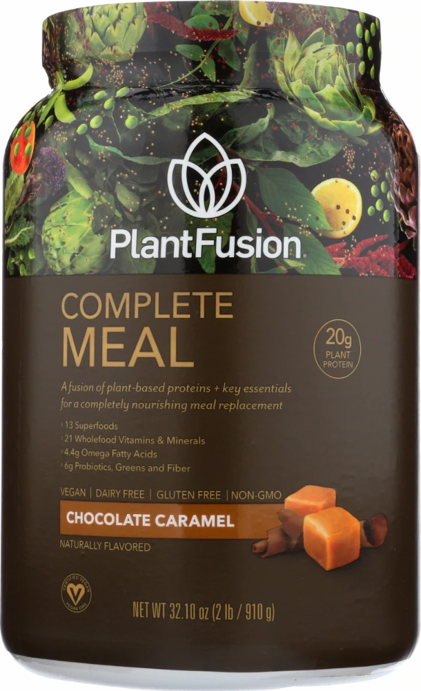 PlantFusion Complete Meal Shake Chocolate Caramel -- 32.1 oz