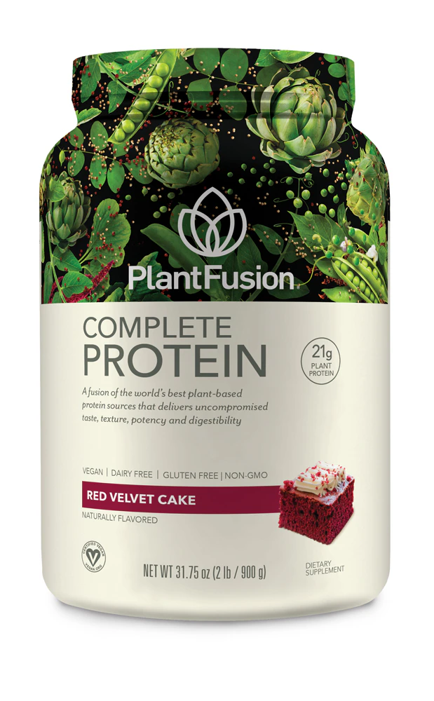 PlantFusion Complete Plant Protein Red Velvet -- 2 lbs