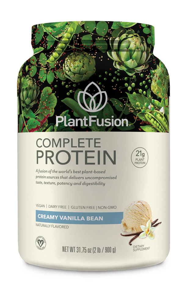 PlantFusion Complete Protein Creamy Vanilla Bean -- 2 lbs