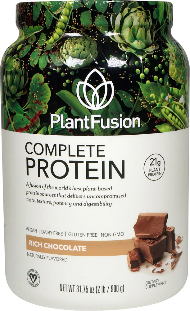 PlantFusion Complete Protein Rich Chocolate -- 31.75 oz