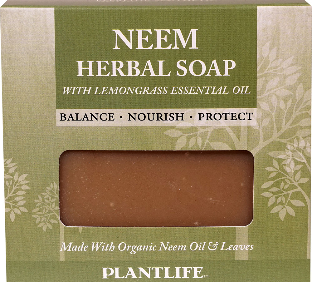 Plantlife Herbal Bar Soap - Neem -- 4.5 oz