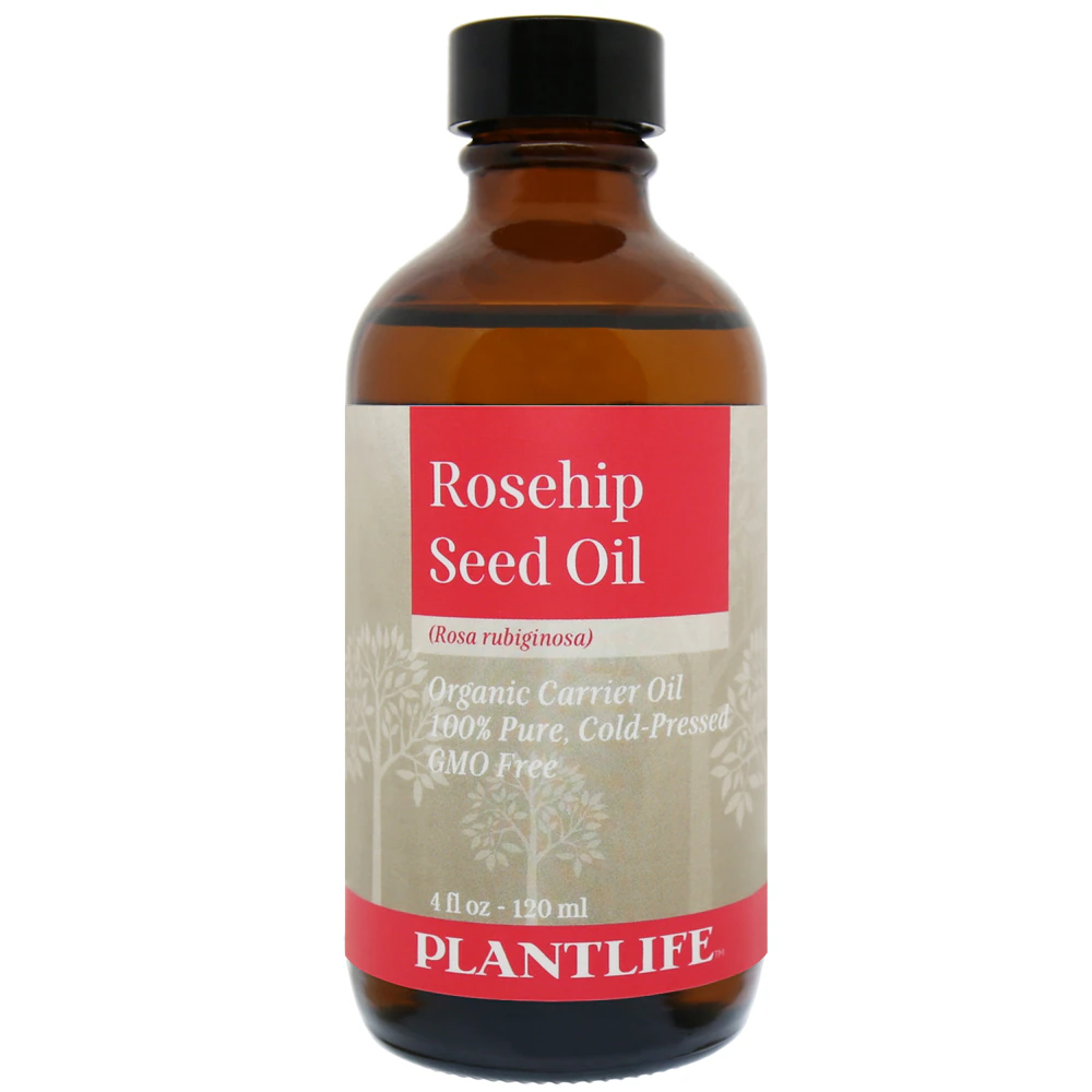 Plantlife Organic Carrier Oil - Rosehip Seed Oil -- 4 fl oz