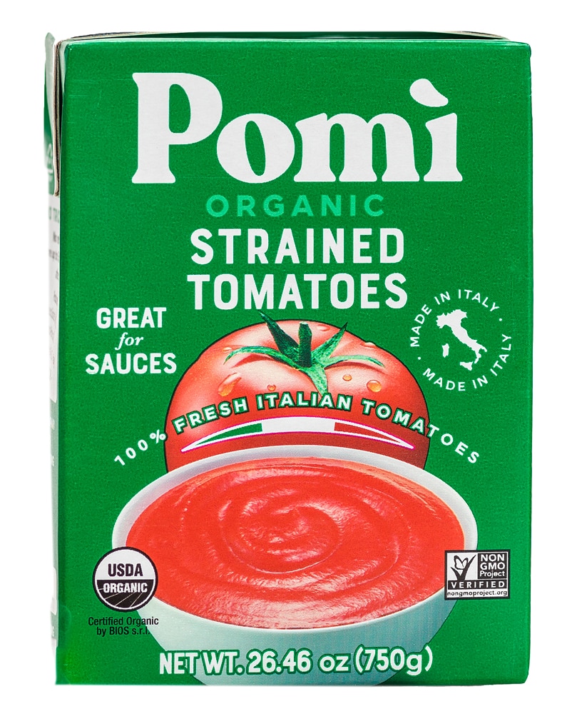 Pomi Organic Strained Tomatoes -- 26.46 oz