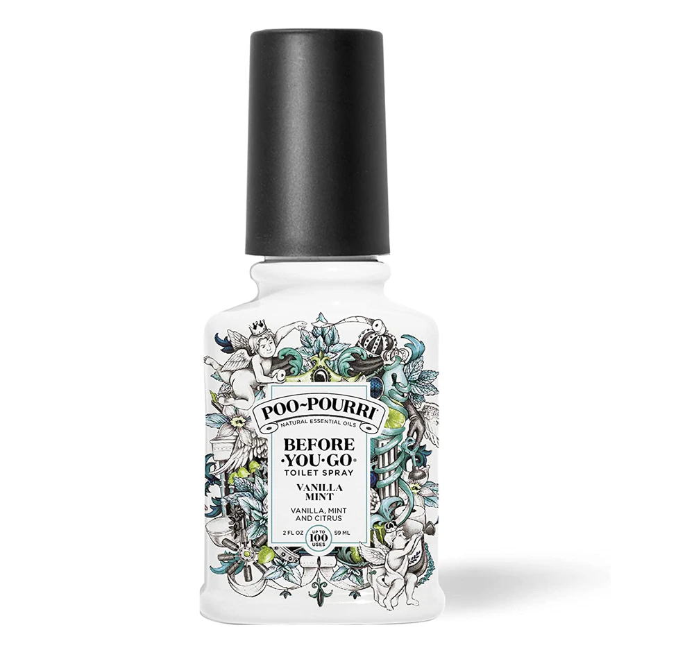 Poo-Pourri Before-You-Go Toilet Spray Vanilla Mint -- 4 fl oz