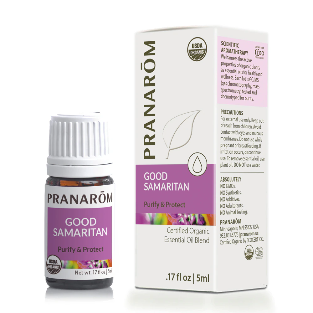 Pranarom Organic Essential Oil Blend - Good Samaritan -- 0.17 fl oz