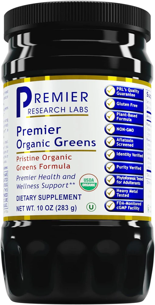 Premier Research Labs Premier Organic Greens -- 10 oz
