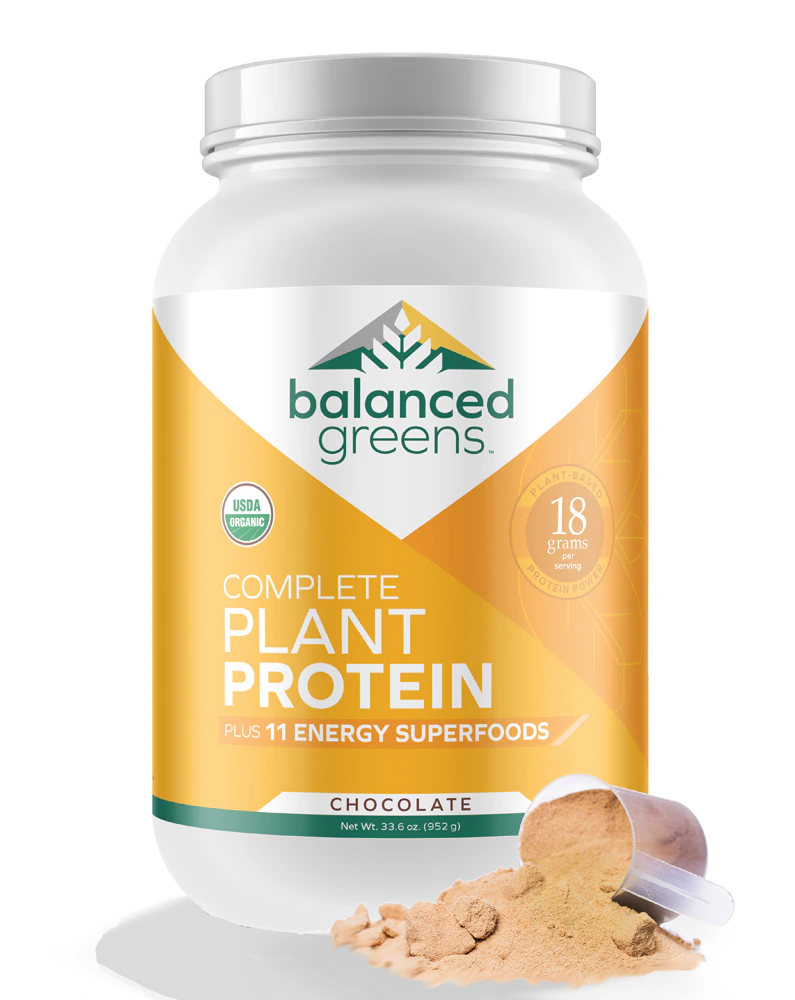 Balanced Greens Plant Protein Chocolate -- 34 Servings