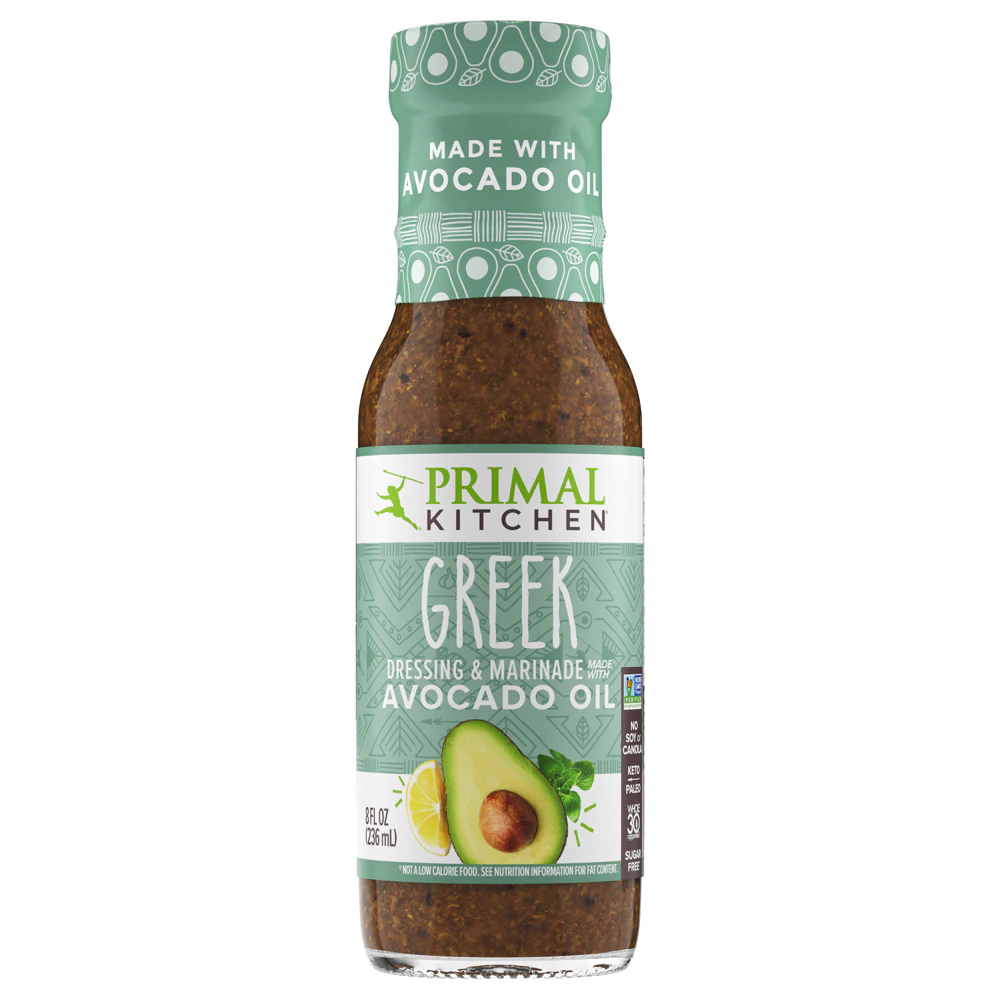 Primal Kitchen Dressing & Marinade Made with Avocado Oil Greek -- 8 fl oz