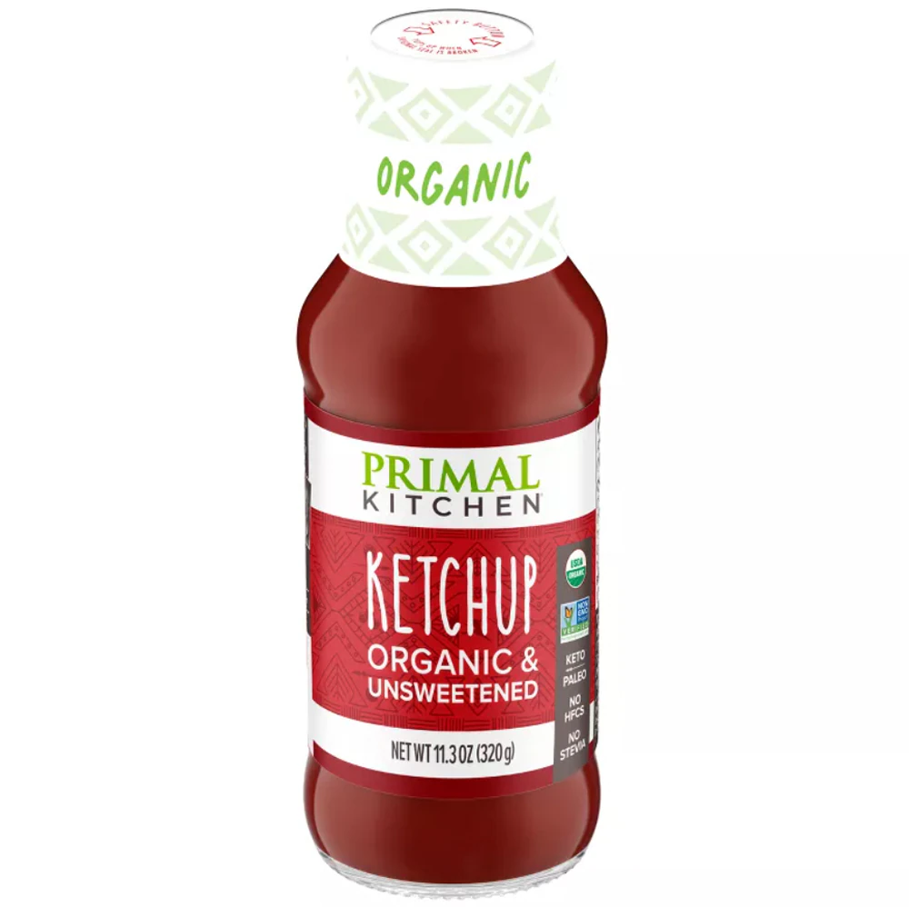 Primal Kitchen Ketchup Organic Unsweetened -- 11.3 oz