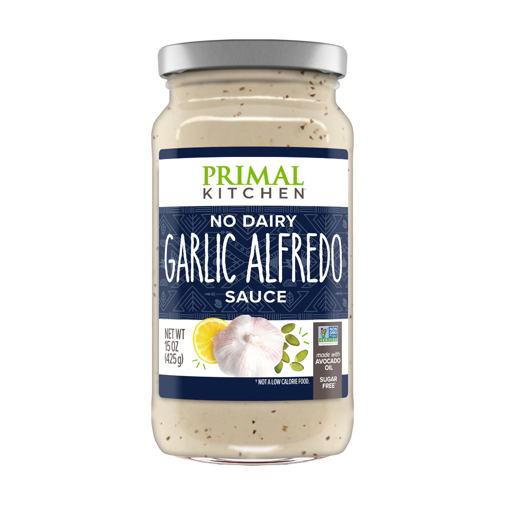 Primal Kitchen No Dairy Garlic Alfredo Sauce -- 15 oz