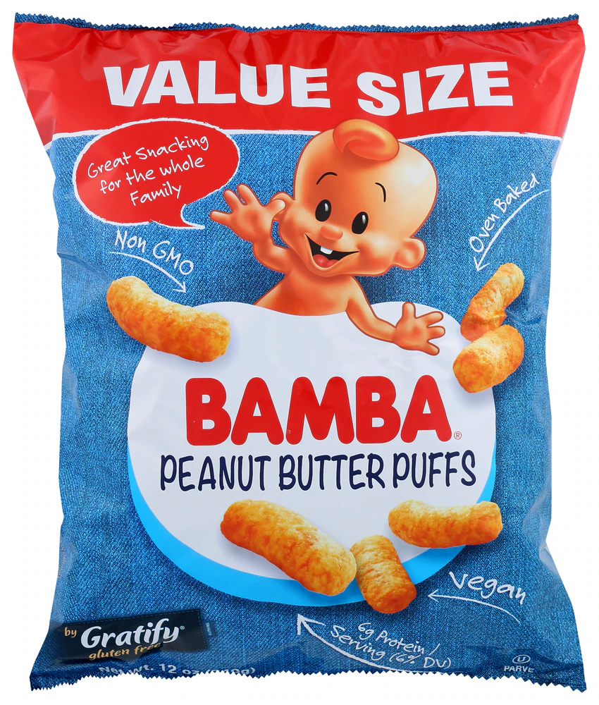 Bamba Peanut Butter Puffs Value Size -- 12 oz