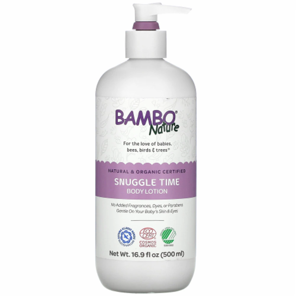 Bambo Nature Snuggle Time Baby Lotion Natural & Organic -- 16.9 fl oz
