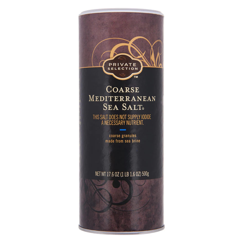 Private Selection Coarse Mediterranean Sea Salt -- 17.6 oz