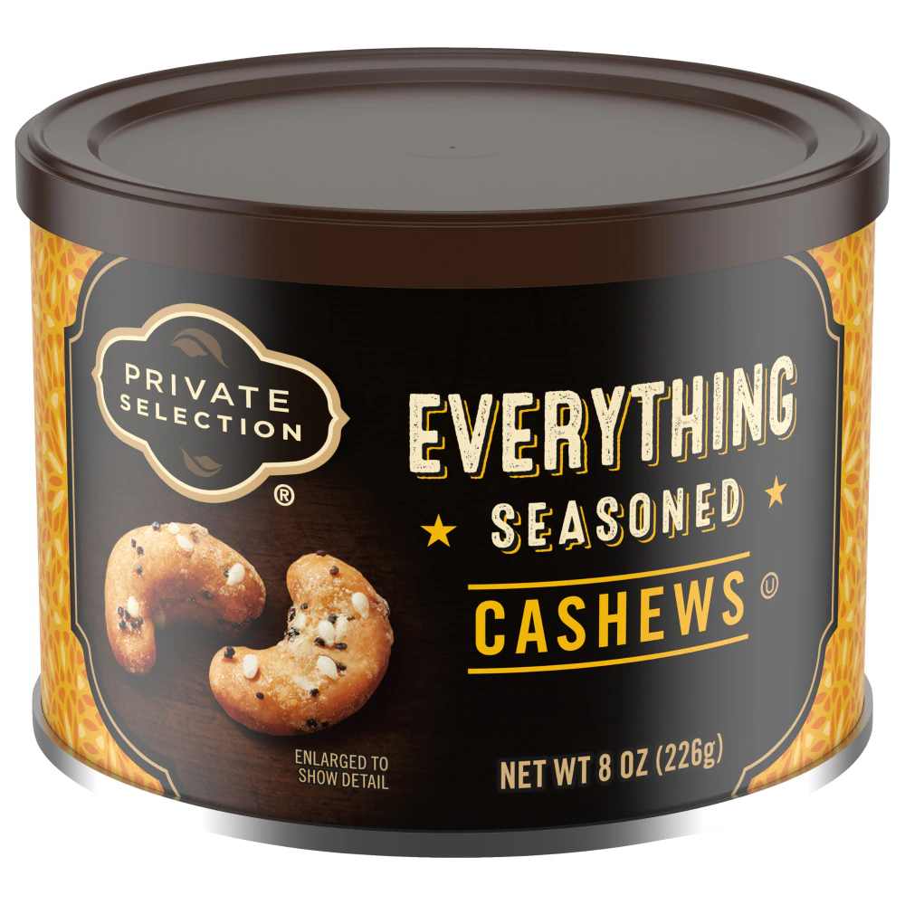 Private Selection Everything Seasoned Cashews -- 8 oz