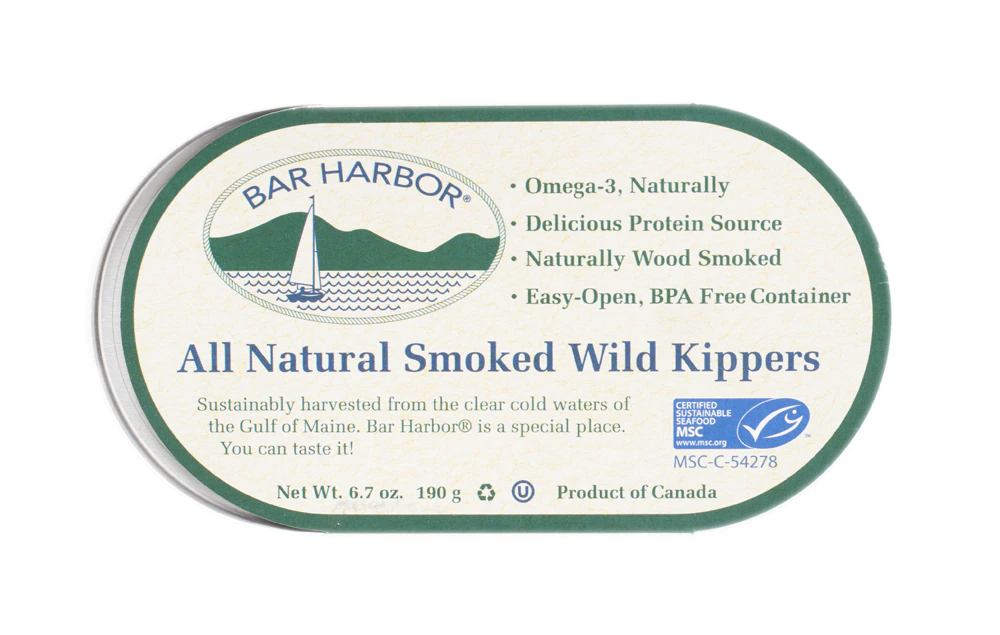 Bar Harbor All Natural Smoked Wild Kippers -- 6.7 oz