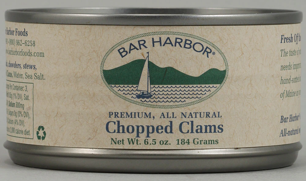 Bar Harbor Chopped Clams -- 6.5 oz
