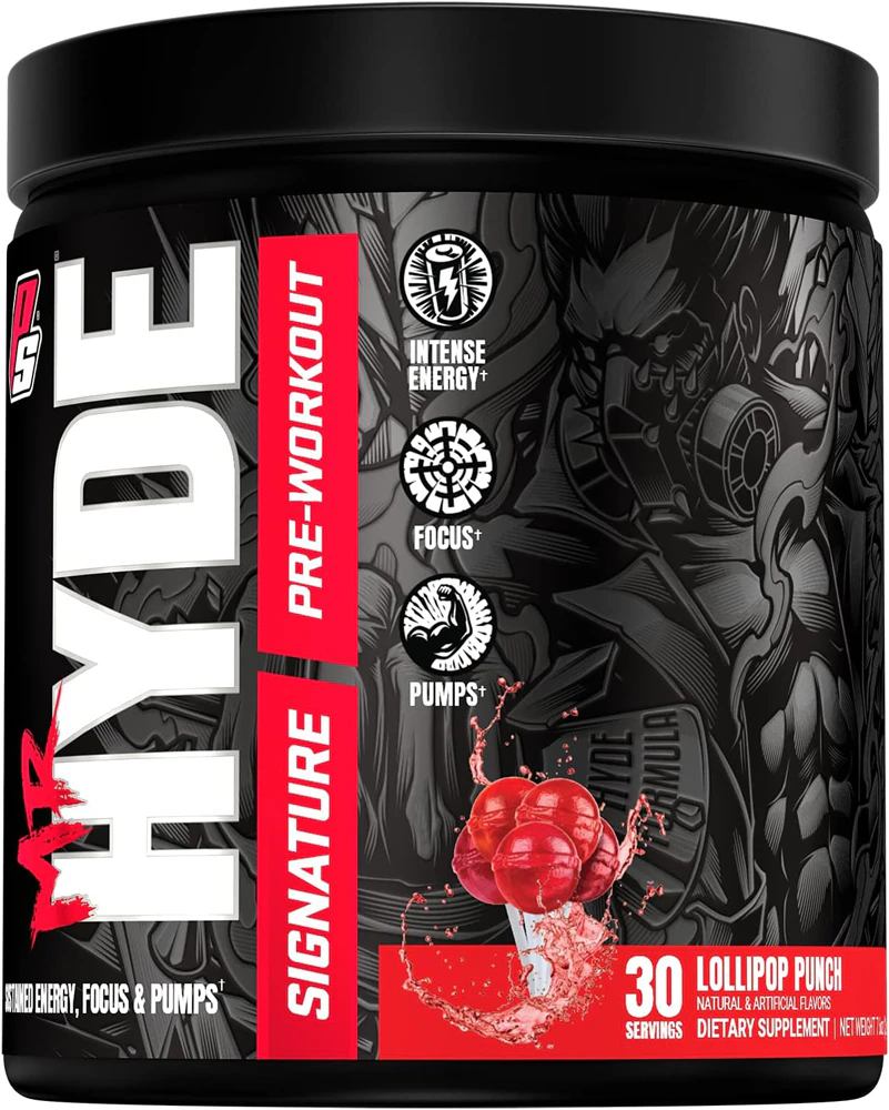 Pro Supps Mr. Hyde Signature Pre-Workout Lollipop Punch -- 30 Servings