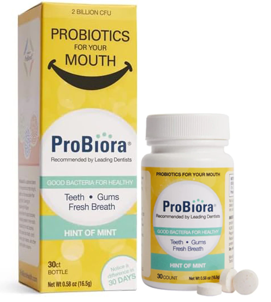 ProBiora Oral Care - Probiotics For Your Mouth Hint of Mint -- 30 Servings