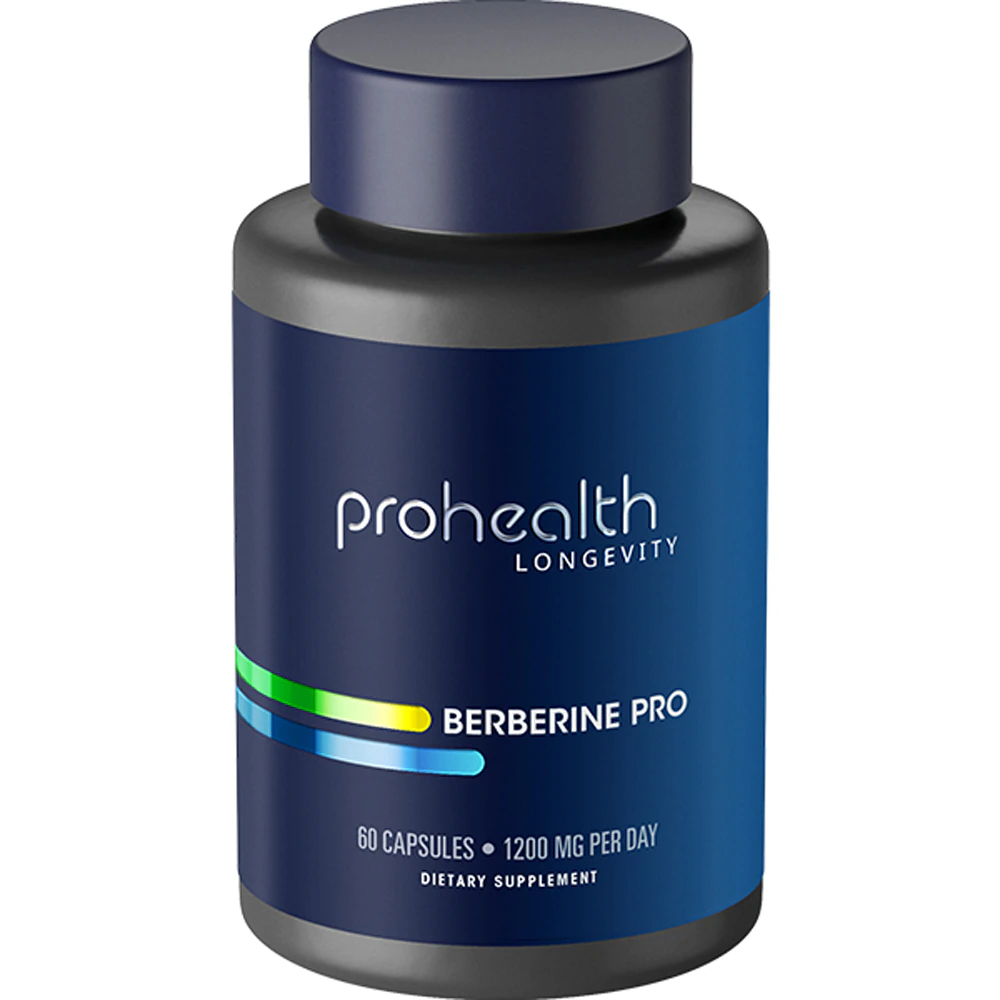 ProHealth Longevity Berberine Pro -- 1200 mg - 60 Capsules