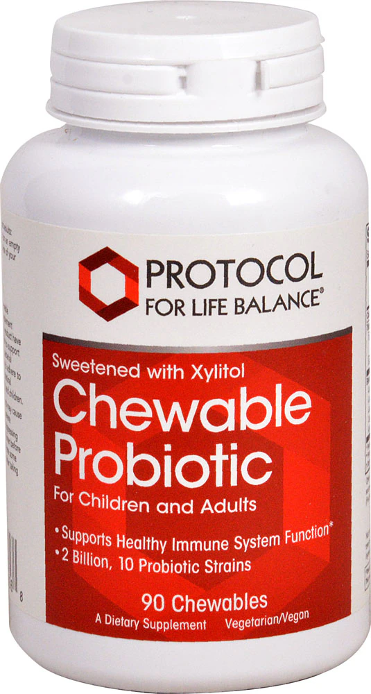 Protocol For Life Balance Chewable Probiotic -- 90 Chewables