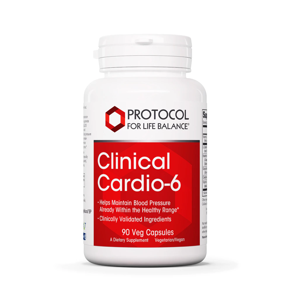 Protocol For Life Balance Clinical Cardio-6 -- 90 Veg Capsules