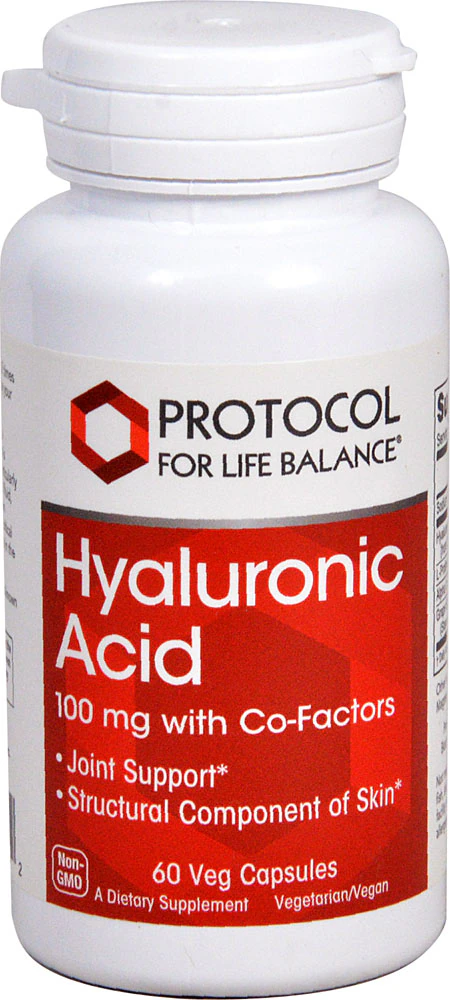 Protocol For Life Balance Hyaluronic Acid -- 100 mg - 60 Veg Capsules
